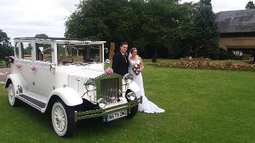 Beautiful chauffeur driven wedding cars Middlesbrough